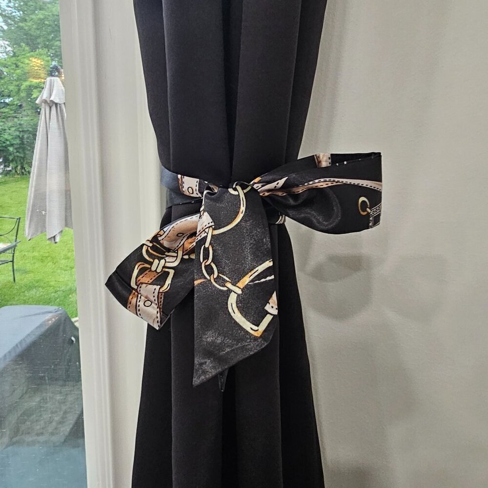 Skinny Scarf | Hand Bag, Neck Scarf (2 pieces) - Color Set #13 / Brand NEW - Picture 12 of 14